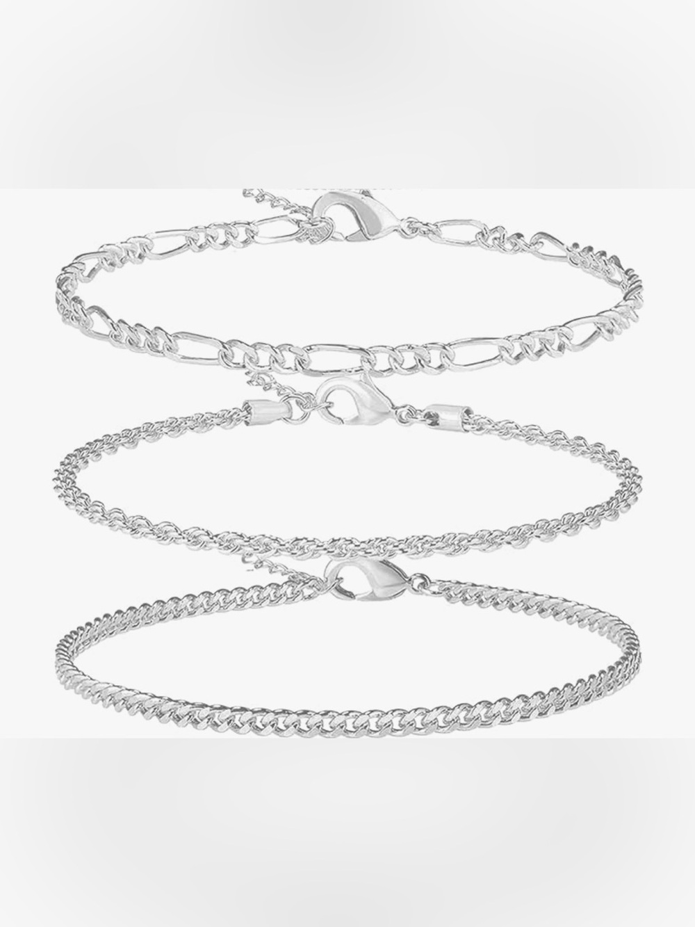 Gold/Silver Plated Anklet Bracelets